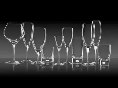 Orrefors Intermezzo Blue Champagneglas 4 Orrefors Intermezzo Blue Champagneglas - Billede 2