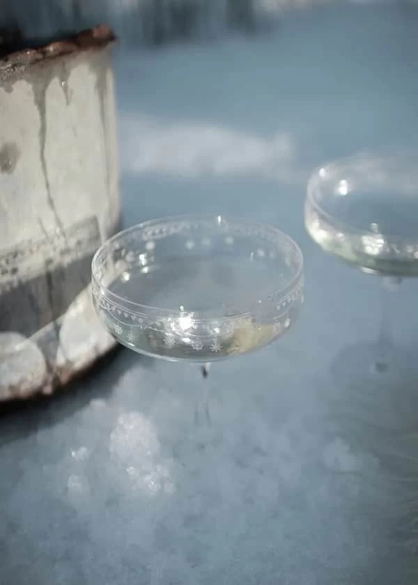 Julemorgen Champagneskål 6 Julemorgen Champagneskål - Billede 4