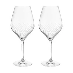 Holmegaard Cabernet Lines Rødvinsglas - 2 Stk.
