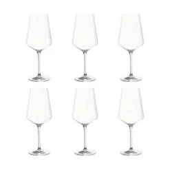 Leonardo Puccini Rødvinsglas - 6 Stk.