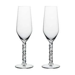 Orrefors Carat Champagneglas - 2 Stk.