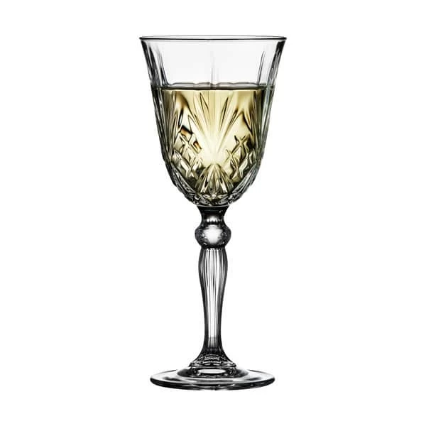 Lyngby Glas Melodia Hvidvinsglas - 4 Stk. 6 Lyngby Glas Melodia Hvidvinsglas - 4 Stk. - Billede 4