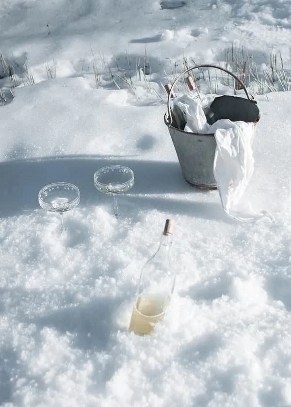 Julemorgen Champagneskål 7 Julemorgen Champagneskål - Billede 5