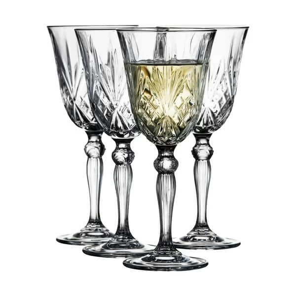 Lyngby Glas Melodia Hvidvinsglas - 4 Stk. 3 Lyngby Glas Melodia Hvidvinsglas - 4 Stk.