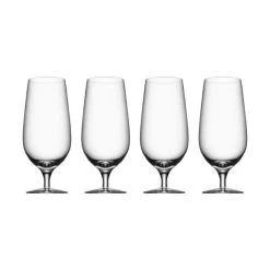 Orrefors Beer Lager Ølglas - 4 Stk.
