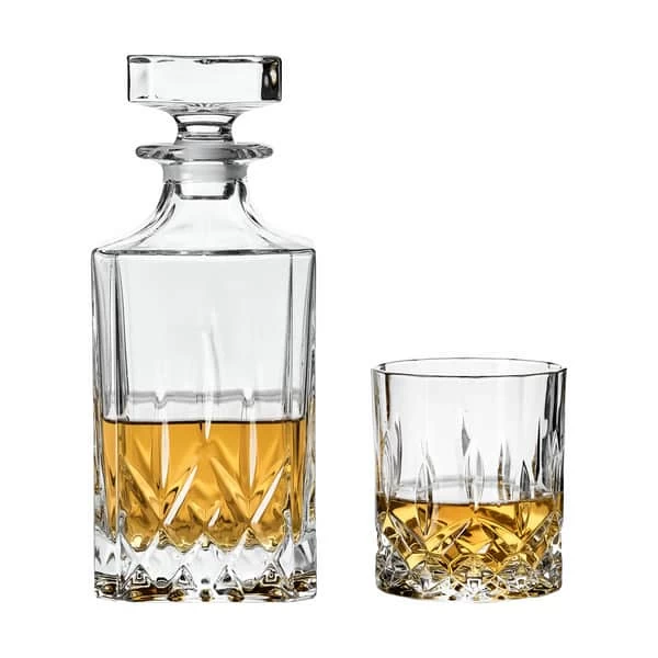 Lyngby Glas Lounge Whiskysæt - 3 Dele 6 Lyngby Glas Lounge Whiskysæt - 3 Dele - Billede 4