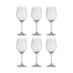 Leonardo Rødvinsglas - 6 Stk.