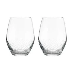 Holmegaard Cabernet Lines Vandglas - 2 Stk.
