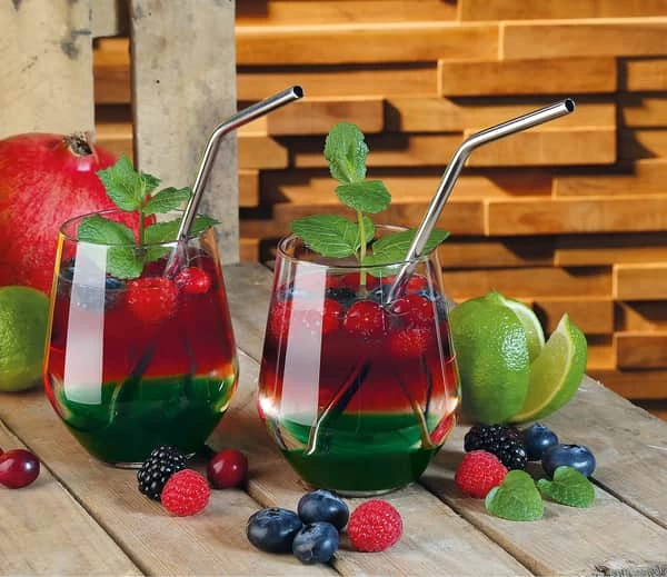 Cilio Glassugerør - Buet - 6 Stk. 4 Cilio Glassugerør - Buet - 6 Stk. - Billede 2